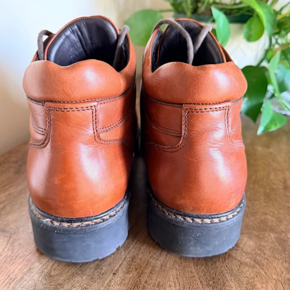 Johnston & Murphy‎ Passport Gore-Tex Waterproof Boots Mens 12M Brown Leather